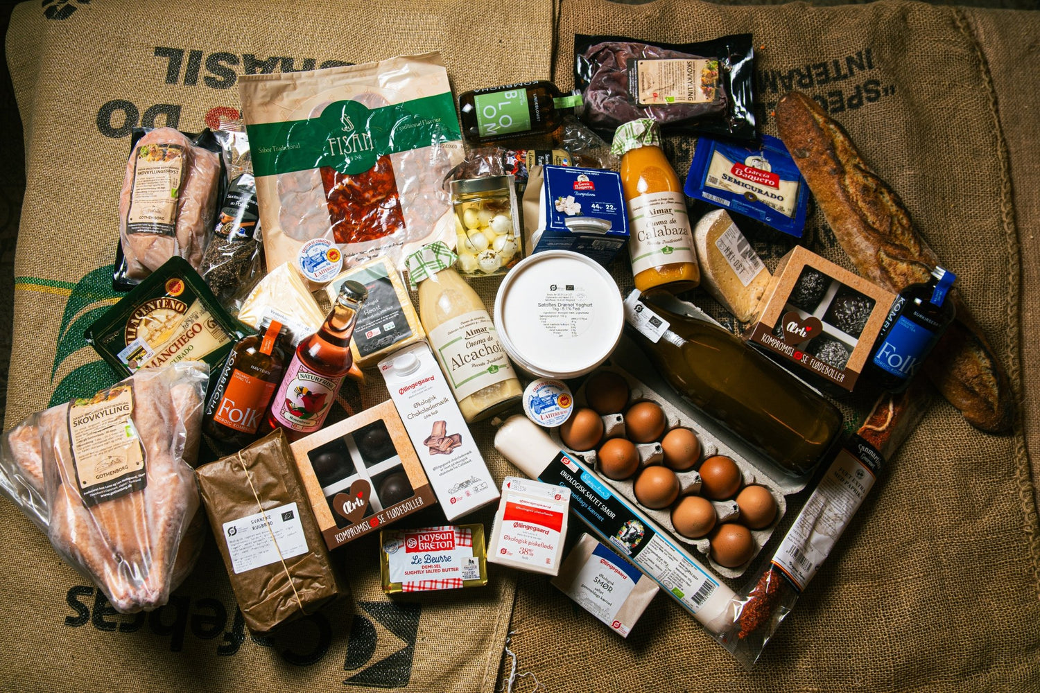 Øko kasser - Naturlig Høst Købmand & Catering