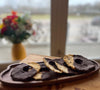 Frugt med chokolade